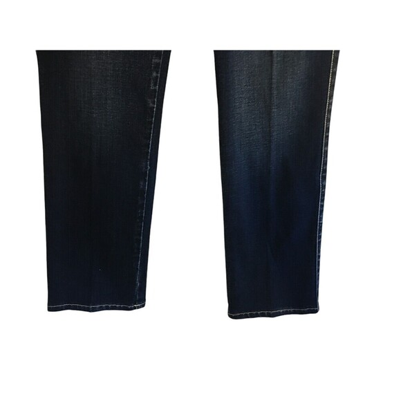 L'Agence Jeans Women's Size 25 Dark Blue Cotton Blend Alexia Columbia - Picture 4 of 7